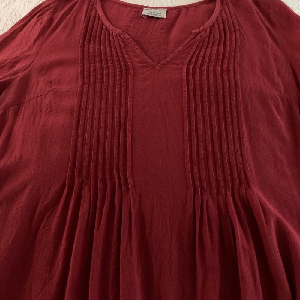 3/4 sleeve tunic length top